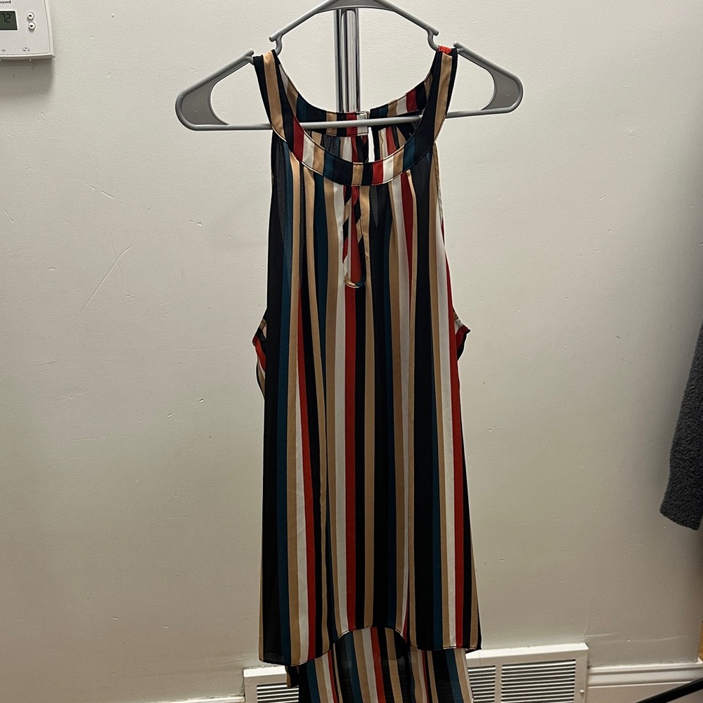 Torrid Multicolor Striped Top